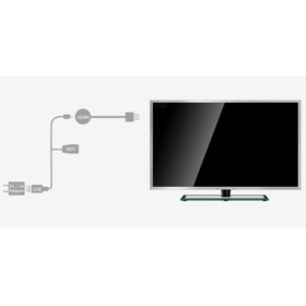 ADAPTER WIFI HDMI TV DLNA MIRASCREEN WECAST G2 MIRACAST - Kable i USB adaptery