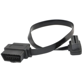 PRZEDŁUŻACZ OBD2 ELM327 50CM 16PIN CZARNY - Narzędzia warsztatowe