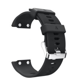 PASEK DO GARMIN FORERUNNER 30 35 CZARNY SILIKONOWY - Smartwatche