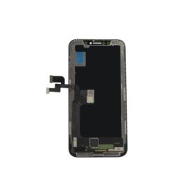 WYŚWIETLACZ DIGITIZER IPHONE X A1901 A1865 Z RAMKĄ I ZESTAWEM NAPRAWCZYM CZARNY