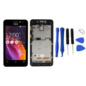 WYŚWIETLACZ I DIGITIZER ASUS ZENFONE 4 A450CG Z RAMKĄ I ZESTAWEM NAPRAWCZYM CZARNY