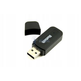 BLUETOOTH TRANSMITER USB MUZYCZNY KABEL JACK 3.5ADAPTER AUDIO USB AUX ODBIORNIK - Akcesoria rtv agd