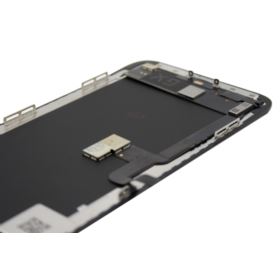 WYŚWIETLACZ DIGITIZER IPHONE X Z RAMKĄ SIATECZKĄ MESH I NARZĘDZIAMI CZARNY AMOLED GX