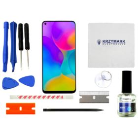 WYŚWIETLACZ I DIGITIZER HUAWEI P40 LITE E ART-L29 HONOR PLAY 3 Z ZESTAWEM NAPRAWCZYM CZARNY