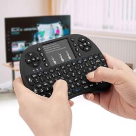 MINI KLAWIATURA BEZPRZEWODOWA SMART TV I8 PLUS NANO ODBIORNIK