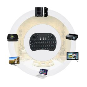 MINI KLAWIATURA BEZPRZEWODOWA SMART TV I8 PLUS NANO ODBIORNIK