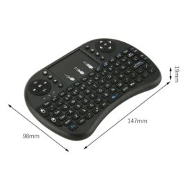MINI KLAWIATURA BEZPRZEWODOWA SMART TV I8 PLUS NANO ODBIORNIK
