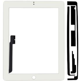 DIGITIZER DO IPAD 4 A1458 A1459 A1460 IPAD 3 A1403 A1416 A1430 BIAŁY I TAŚMA KLEJĄCA - Digitizery do tabletów