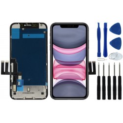 WYŚWIETLACZ Z DIGITIZEREM IPHONE 11 A2111 A2223 A2221 INCELL Z NARZĘDZIAMI