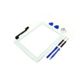 DIGITIZER APPLE IPAD 3 IPAD 4 A1403 A1458 Z ZESTAWEM NAPRAWCZYM BIAŁY - Digitizery do tabletów