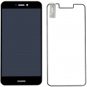 WYŚWIETLACZ I DIGITIZER HUAWEI P9 LITE 2017 I SZKŁO HARTOWANE GAT