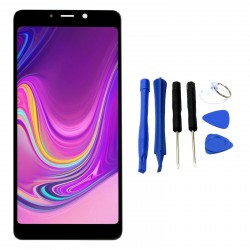 WYŚWIETLACZ Z DIGITIZEREM SAMSUNG GALAXY A9 2018 SM-A920F Z NARZĘDZIAMI CZARNY