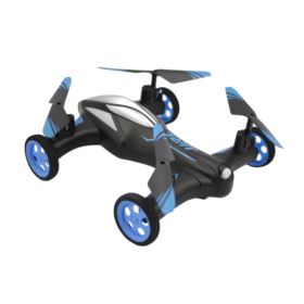 DRON QUADROCOPTER H23 CZARNO-NIEBIESKI Z PILOTEM I AKCESORIAMI