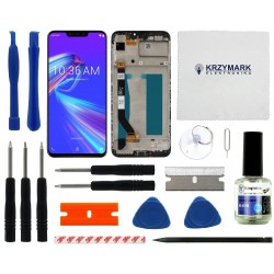 WYŚWIETLACZ I DIGITIZER ASUS ZENFONE MAX M2 I RAMKA Z ZESTAWEM NAPRAWCZYM IPS TFT