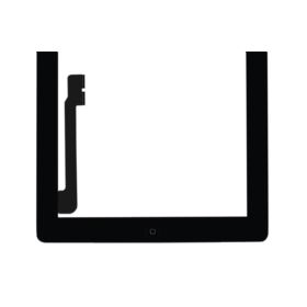 DIGITIZER APPLE IPAD 3 A1403 A1416 A1430 APPLE IPAD 4 A1458 A1459 A1460 Z NARZĘDZIAMI I PRZYCISKIEM HOME CZARNY