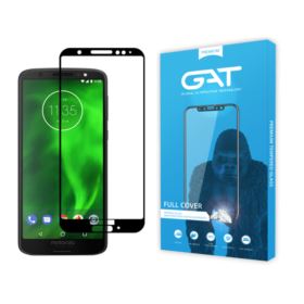 SZKŁO HARTOWANE MOTOROLA MOTO G6 GAT PREMIUM 9D 9H CZARNE