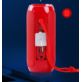 GŁOŚNIK BLUETOOTH LOUD BEZPRZEWODOWY 120HZ-20KHZ WODOODPORNY CZERWONY