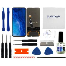 WYŚWIETLACZ DIGITIZER HUAWEI P SMART Z STK-LX1 STK-LX2 Z ZESTAWEM NAPRAWCZYM CZARNY