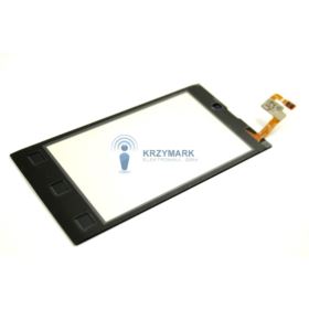 DIGITIZER NOKIA LUMIA 520 CZARNY Z KLEJEM I ZESTAWEM NAPRAWCZYM ORYGINALNY