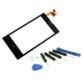 DIGITIZER NOKIA LUMIA 520 CZARNY Z KLEJEM I ZESTAWEM NAPRAWCZYM ORYGINALNY