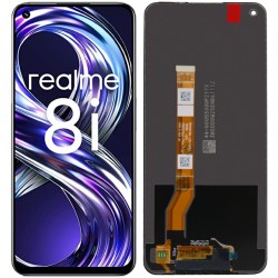 WYŚWIETLACZ Z DIGITIZEREM REALME 8i REALME 9i CZARNY