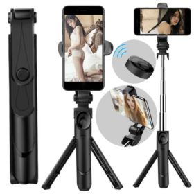 SELFIE STICK TRIPOD Z FUNKCJĄ STATYWU CZARNY