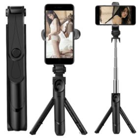 SELFIE STICK TRIPOD Z FUNKCJĄ STATYWU CZARNY