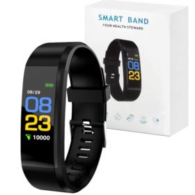 SMARTBAND FITNESS ID115 PLUS CZARNY IP67