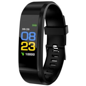 SMARTBAND FITNESS ID115 PLUS CZARNY IP67