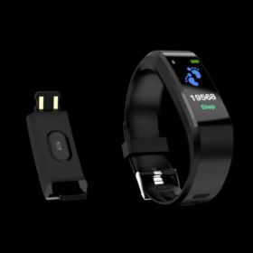 SMARTBAND FITNESS ID115 PLUS CZARNY IP67