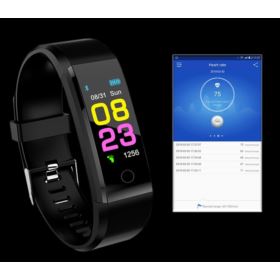 SMARTBAND FITNESS ID115 PLUS CZARNY IP67