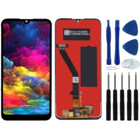WYŚWIETLACZ DIGITIZER HUAWEI Y6 2019 MRD-LX1 PRIME MRD-LX1F HONOR 8A Z NARZĘDZIAMI CZARNY