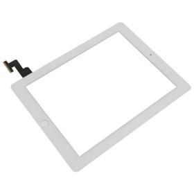 DIGITIZER IPAD 2 A1395 A1396 A1397 ZE ŚCIERECZKĄ BIAŁY - Digitizery do tabletów