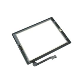 DIGITIZER APPLE IPAD 3 IPAD 4 A1403 A1416 A1430 A1458 A1459 A1460 ZE ŚCIERECZKĄ BIAŁY - Digitizery do tabletów