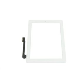 DIGITIZER APPLE IPAD 3 IPAD 4 A1403 A1416 A1430 A1458 A1459 A1460 ZE ŚCIERECZKĄ BIAŁY - Digitizery do tabletów