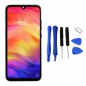 WYŚWIETLACZ I DIGITIZER XIAOMI REDMI NOTE 7 Z RAMKĄ I NARZĘDZIAMI CZARNY