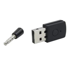 ADAPTER BLUETOOTH USB DO PS4 Z MIKROFONEM MINI JACK 3,5 MM TRANSMITER AUDIO