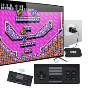 GRA TELEWIZYJNA RETRO EMX-06 HDMI 8-BIT 620 GIER 2 PADY BEZPRZEWODOWE