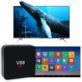 SMART TV BOX ANDROID 10.1 4K SCISHION V88 Z KABLEM HDMI I PILOTEM