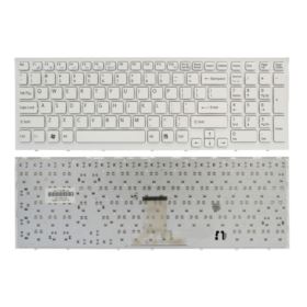 KLAWIATURA DO SONY VAIO VPC-EB PCG-7121 BIAŁA Z RAMKĄ US