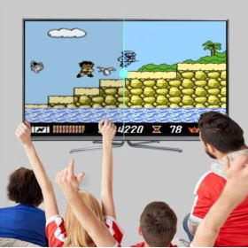 KONSOLA RETRO HDMI Y2-HD 600 GIER 8-BIT 2 PADY BEZPRZEWODOWE