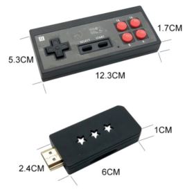 KONSOLA RETRO HDMI Y2-HD 600 GIER 8-BIT 2 PADY BEZPRZEWODOWE