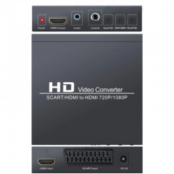 ADAPTER KONWERTER SCART HDMI HDMI AUDIO COAXIAL