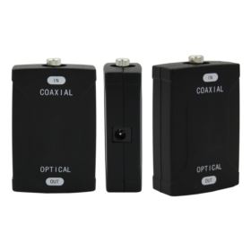 KONWERTER SYGNAŁU CYFROWEGO NA OPTYCZNY ADAPTER COAXIAL NA TOSLINK