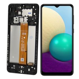 WYŚWIETLACZ I DIGITIZER DO SAMSUNG GALAXY A02 RAMKA NARZĘDZIA