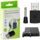 ADAPTER BLUETOOTH USB DO PS4 Z MIKROFONEM MINI JACK 3,5 MM TRANSMITER AUDIO