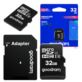 KARTA MICRO SD 32GB SDHC EEKOO CZARNO-CZERWONA