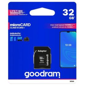 KARTA MICRO SD 32GB SDHC EEKOO CZARNO-CZERWONA