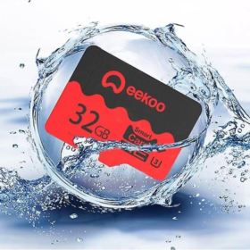 KARTA MICRO SD 32GB SDHC EEKOO CZARNO-CZERWONA