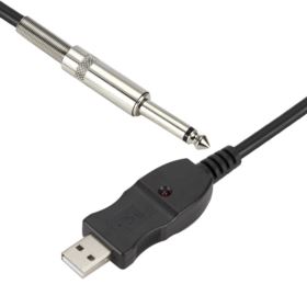 KABEL DO GITARY USB 3.0 JACK 3 METRY